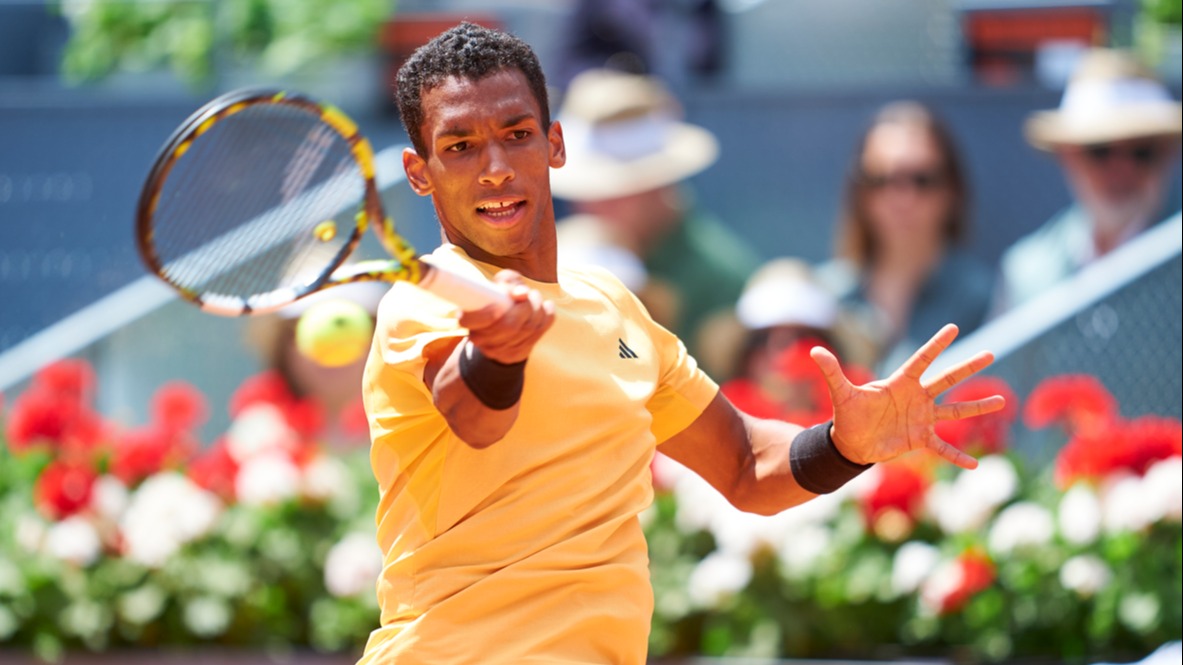 Félix Auger Aliassime cause une surprise au tournoi de Madrid 98 5