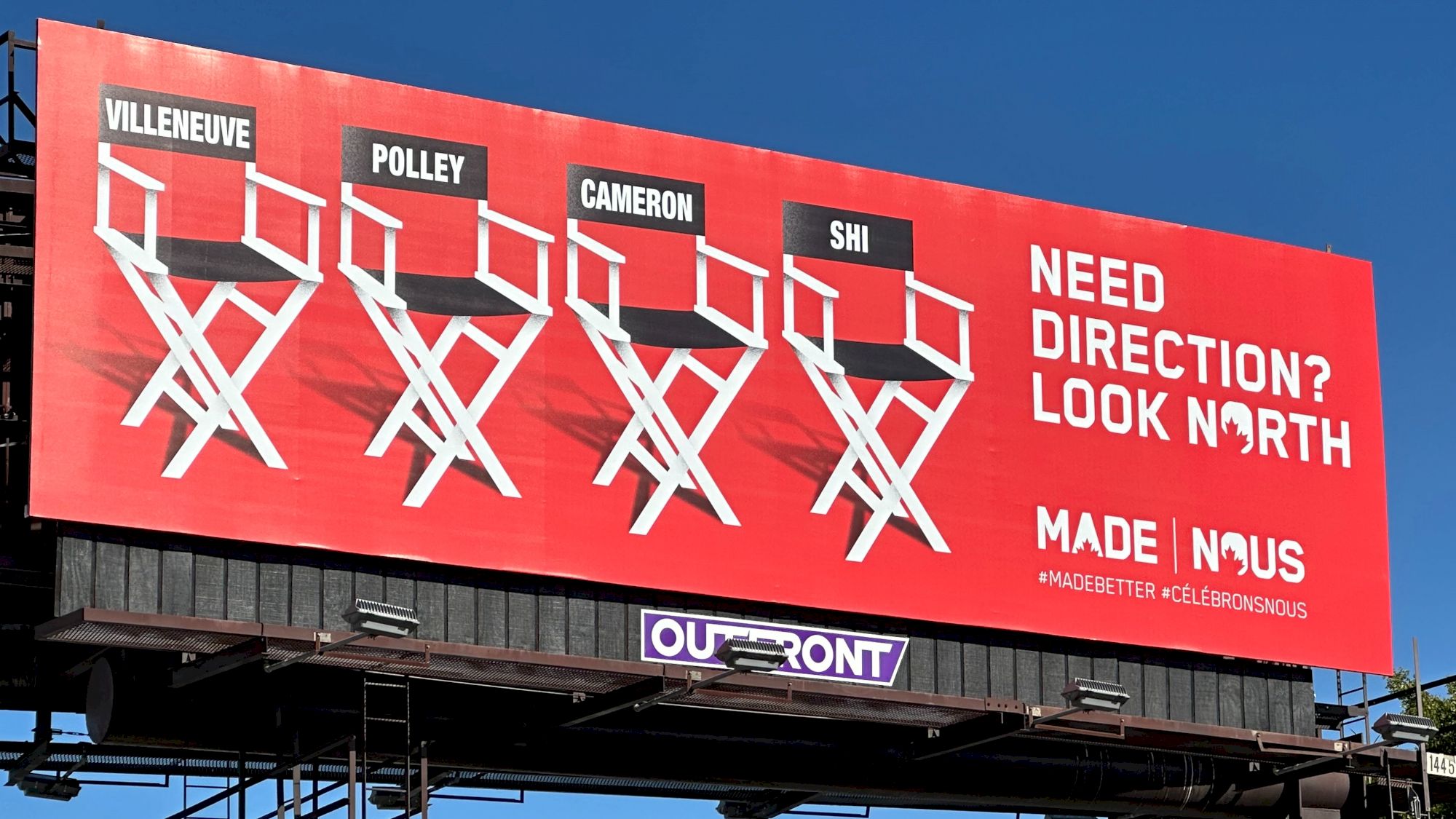 Campagne Publicitaire NOUS Le Talent Canadien En Vedette Hollywood 