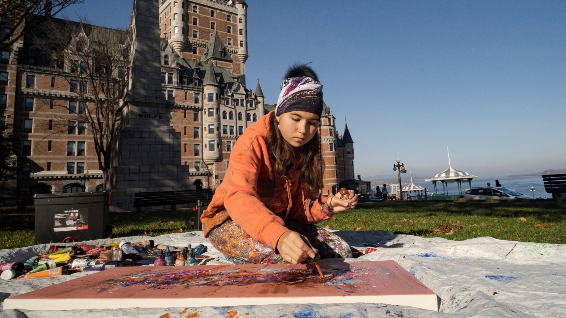 “15-Year-Old Painter Makes Waves Across Borders, Sells Out in New York”