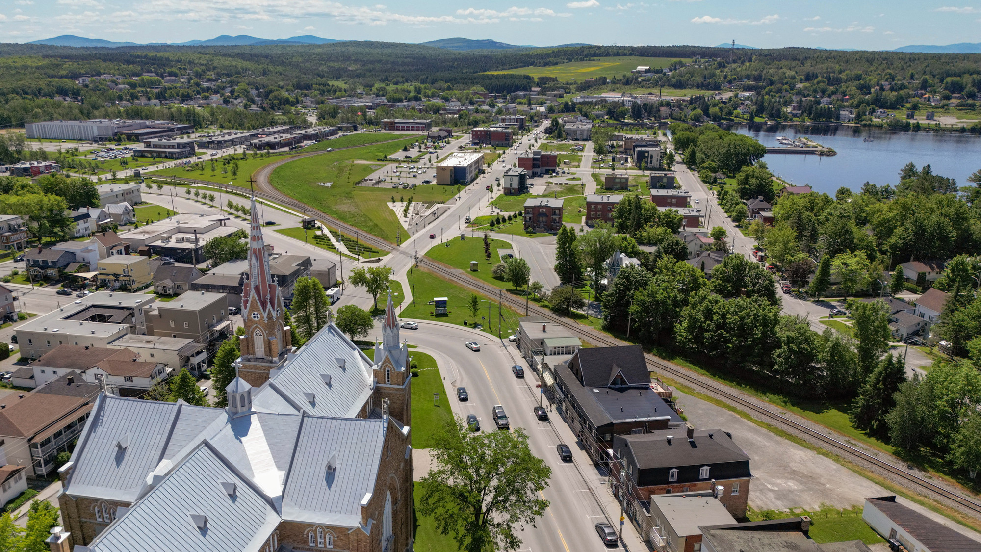 À la découverte du Québec LacMégantic la première ville «Cittaslow