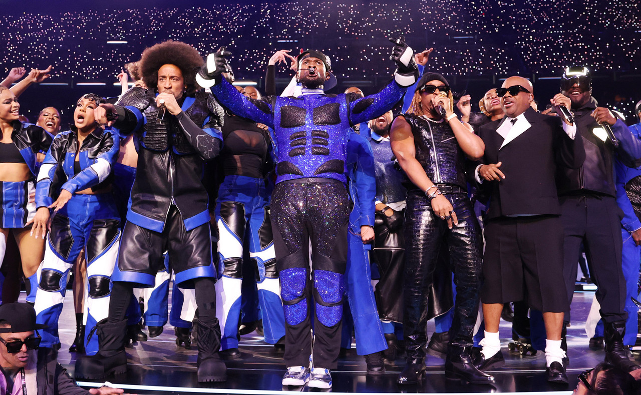 PHOTOS Usher's 2024 Halftime Show performance! — The Beat 92.5