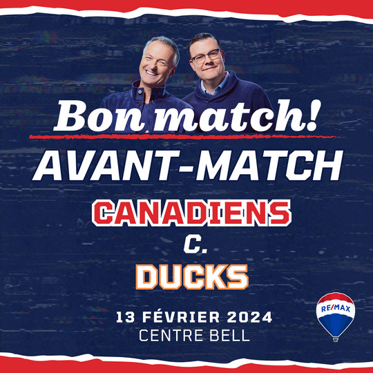 Avant-match | Canadiens c. Ducks | 13/02/24