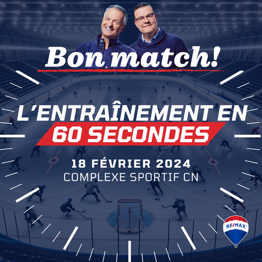 L'entraînement en 60 secondes | 18/02/24