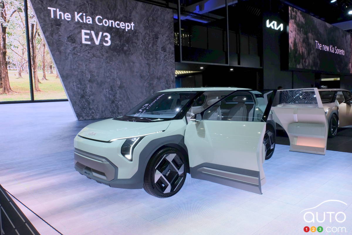 Kia présentera son VUS EV3 ce printemps — 96.9 CKOI