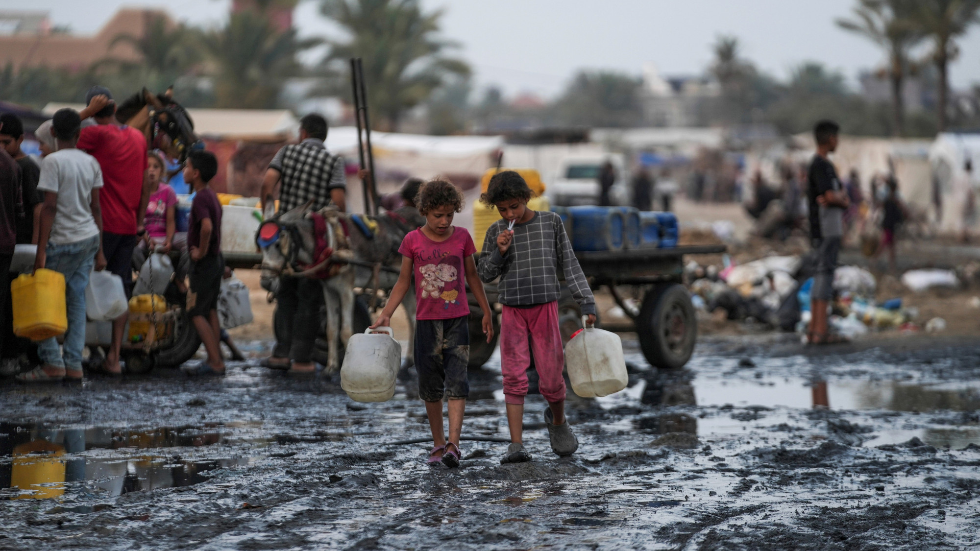 Rapport d’Oxfam: l'eau comme arme de guerre | «Il y a une attaque ...