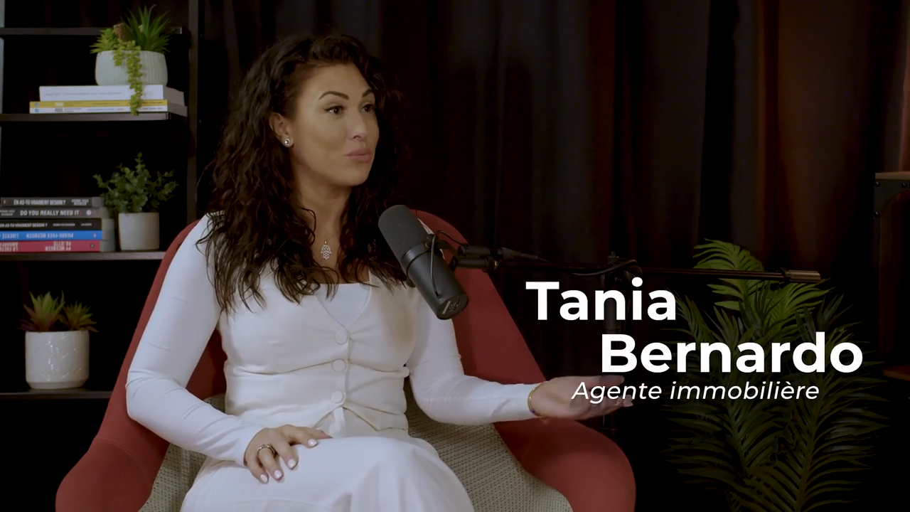 Tania Bernardo, courtière immobilière