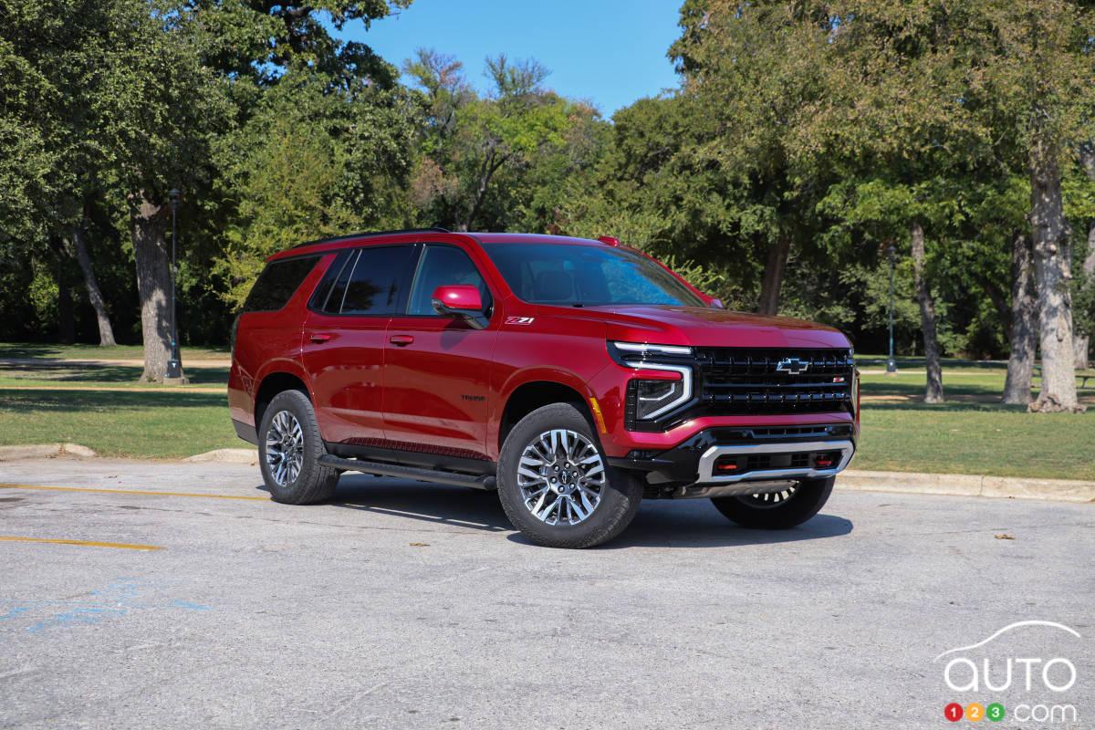 Chevrolet Tahoe 2025, premier essai : plus de diesel, plus de technologie