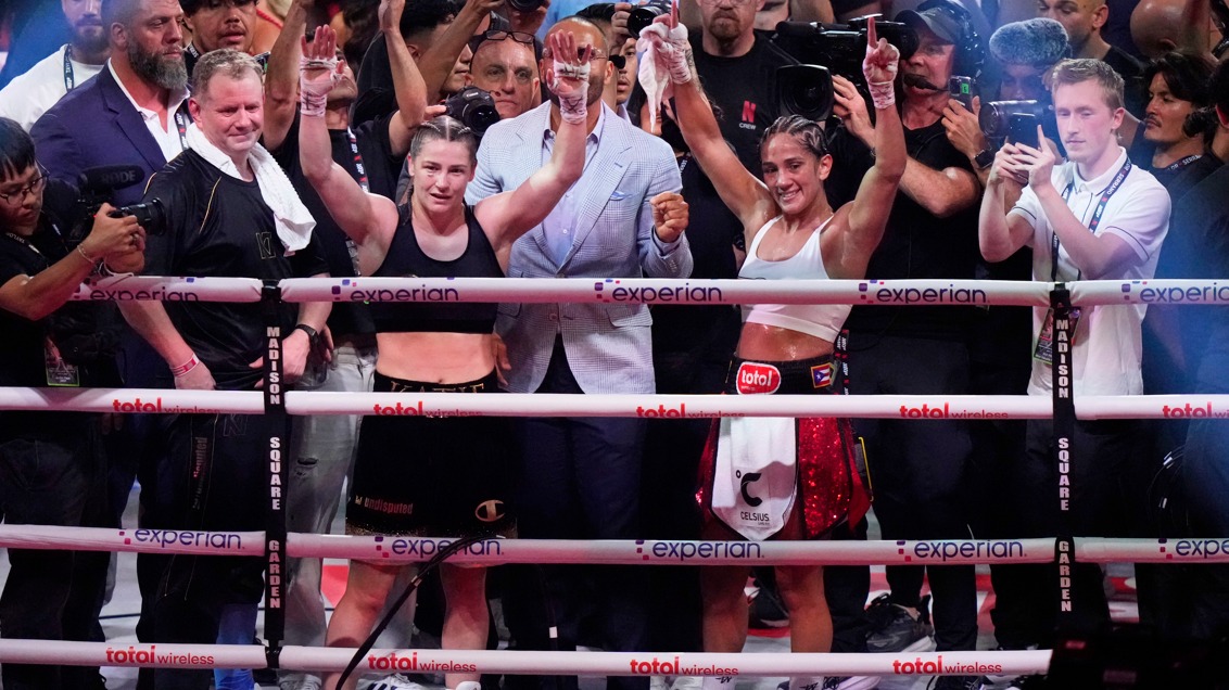 Gala de boxe féminin au MSG | «J'ai été rivée sur ma télévision toute